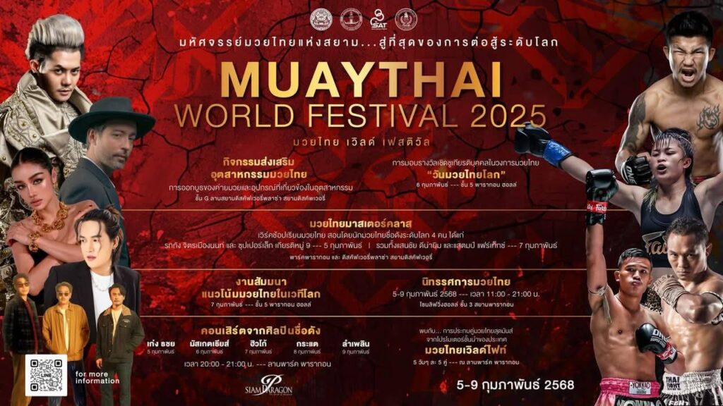 มหัศจรรย์มวยไทยแห่งสยาม สู่ที่สุดของการต่อสู้ระดับโลก